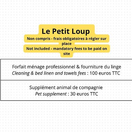 Le Petit Loup, Appartement Neuf Avec Jardin Gerbépal Buitenkant foto